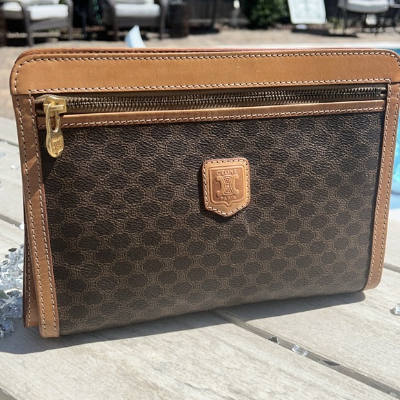 CELINE VINTAGE CLUTCH - Picture 2 of 10